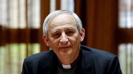 Matteo Zuppi, representante del Papa Francisco. Foto: Reuters.