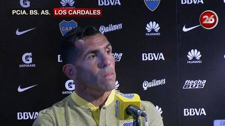 Carlos Tevez - conferencia del regreso a Boca