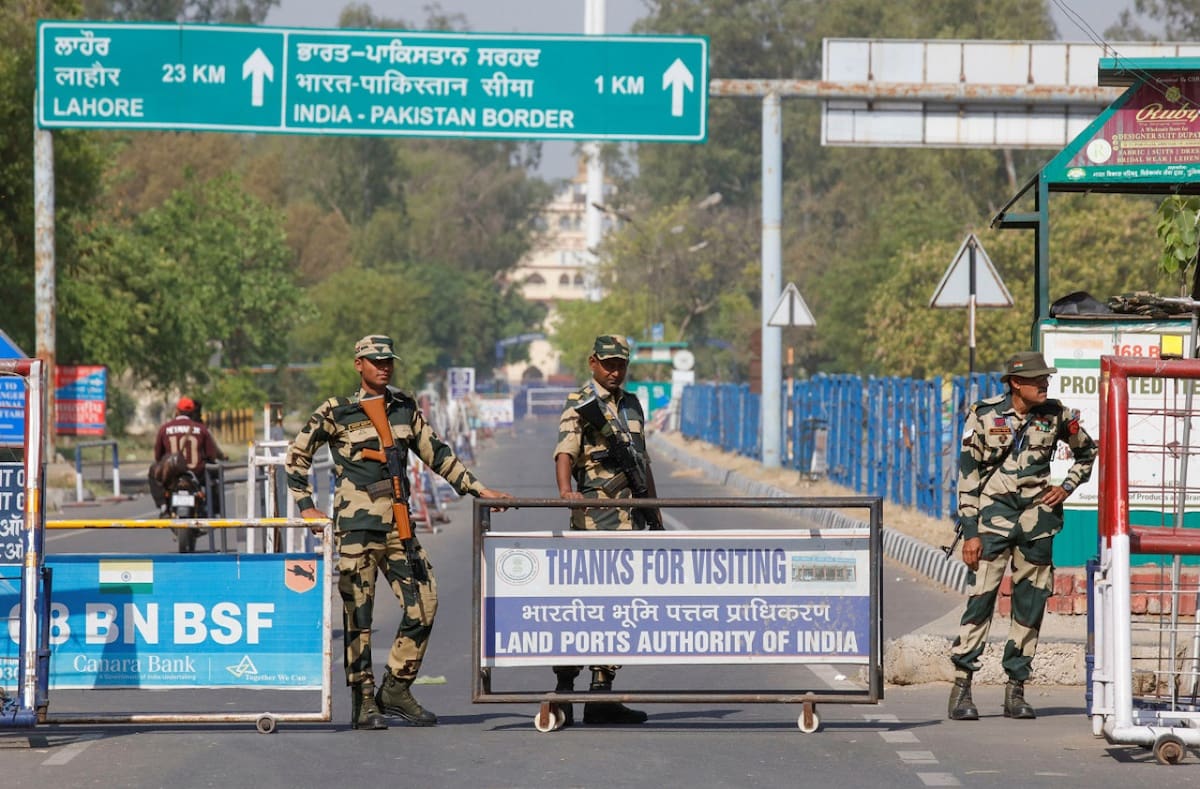 Frontera entre India y Pakistán. Foto: Reuters (Pawan Kumar)