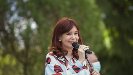 Cristina Kirchner en acto en Las Flores por el Día de la Memoria, AGENCIA NA