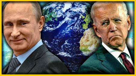Vladimir Putin, presidente de Rusia y Joe Biden, presidente de Estados Unidos