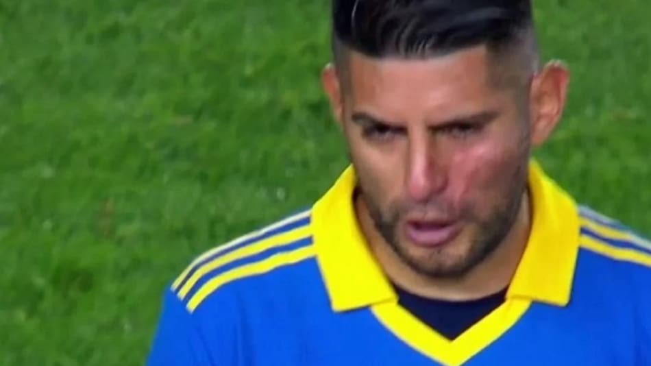 Carlos Zambrano, Boca, foto captura TV