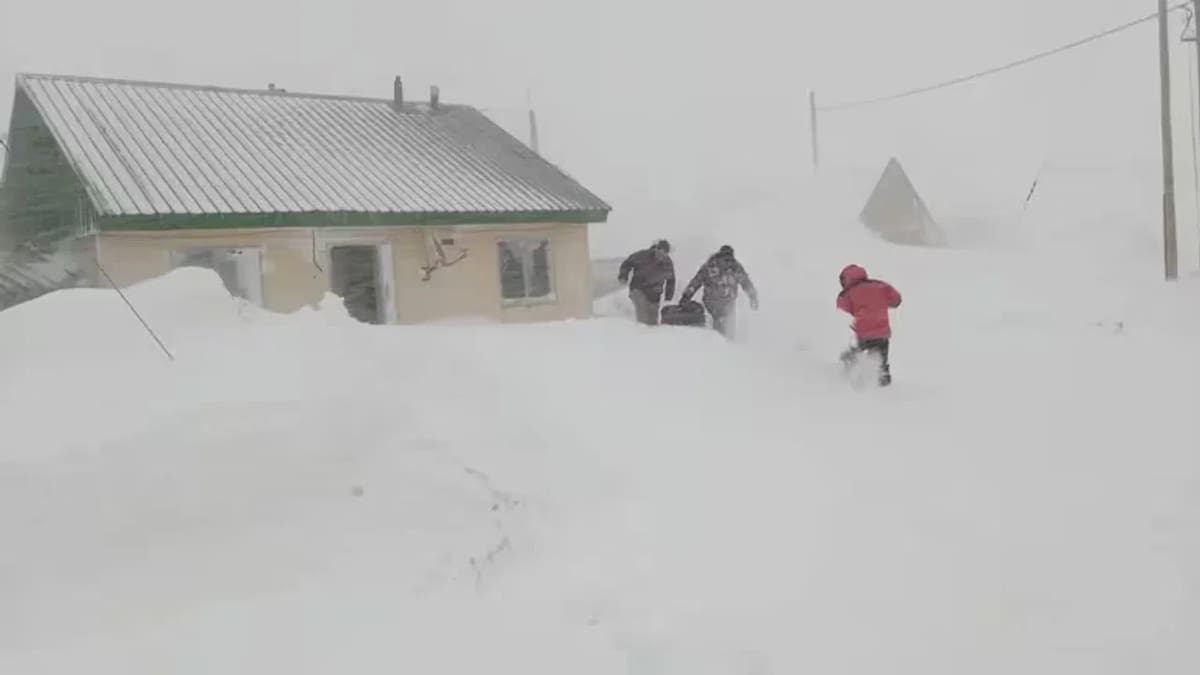Los ríos atmosféricos pueden generar intensas tormentas o nevadas. Foto NA.