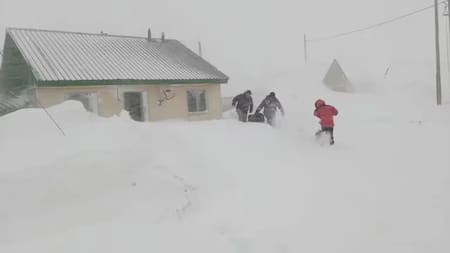 Los ríos atmosféricos pueden generar intensas tormentas o nevadas. Foto NA.