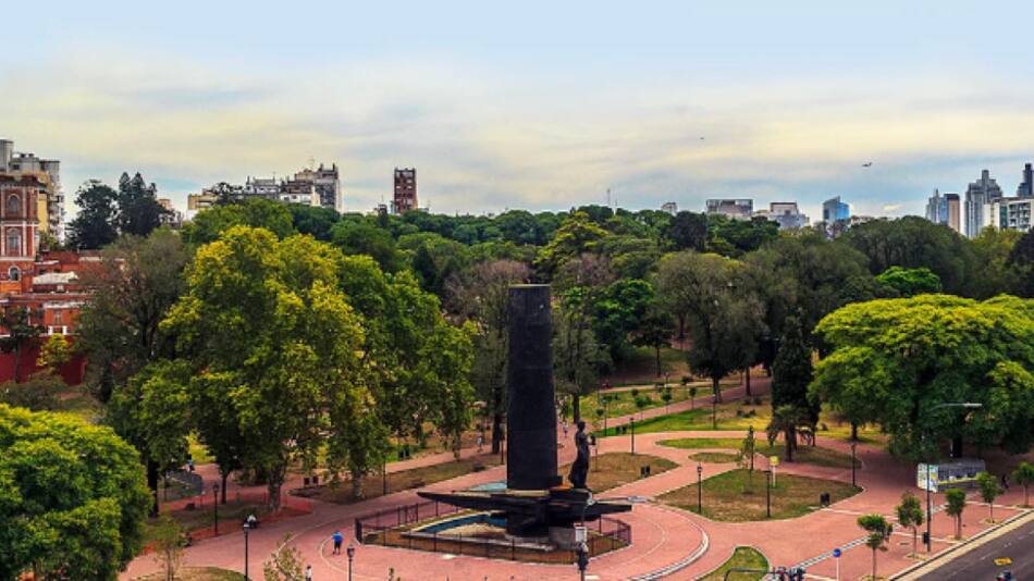 Parque Lezama. Foto: NA.