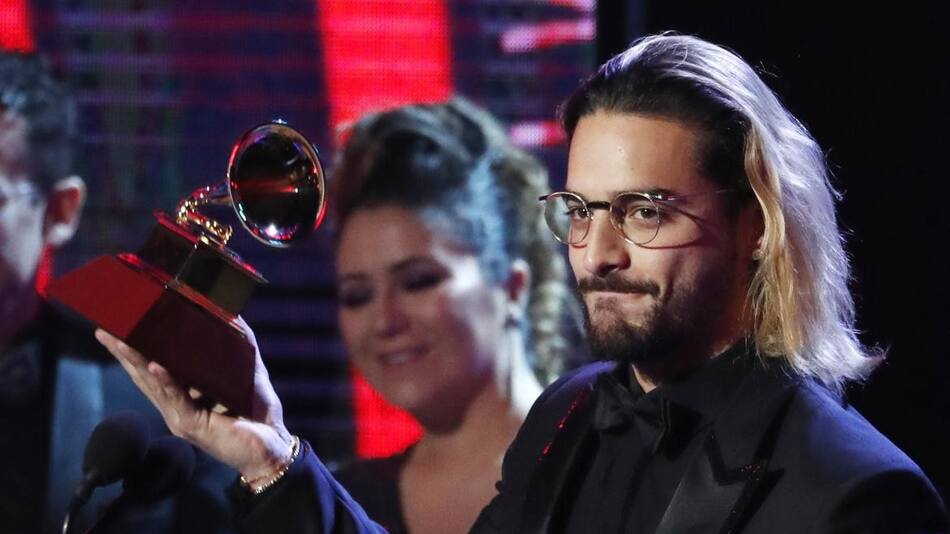 Maluma en los Grammys Latinos (Reuters)