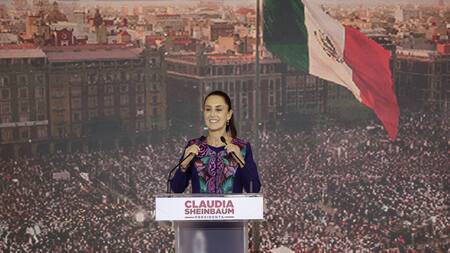 Claudia Sheinbaum, México. Foto: EFE