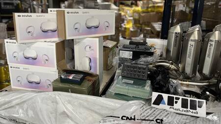 Operativo Aduana. Foto: prensa AFIP