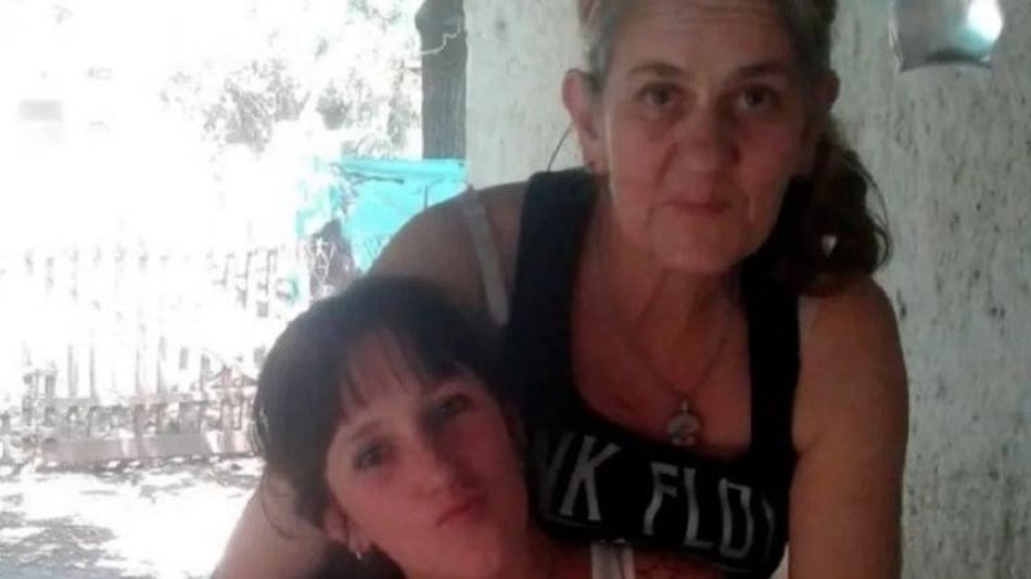 Madre e hija fallecidas. Foto: NA.