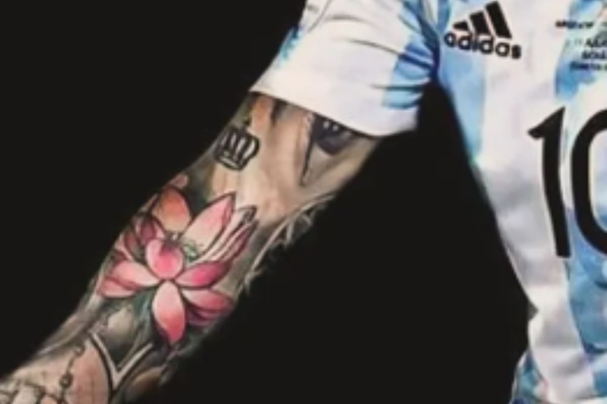 Cuál es la relación mística entre Messi y la flor de loto
