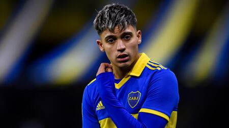 Exequiel Zeballos, Boca. Foto: EFE.