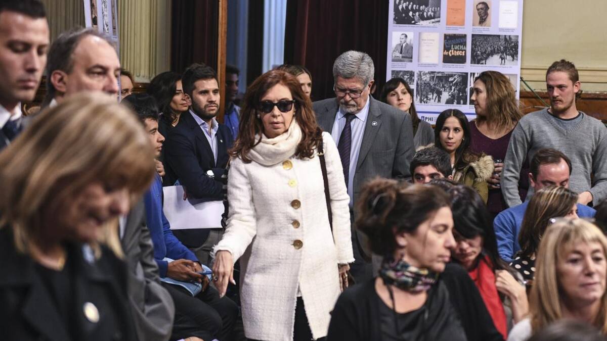 Cristina Kirchner en el Senado (NA)