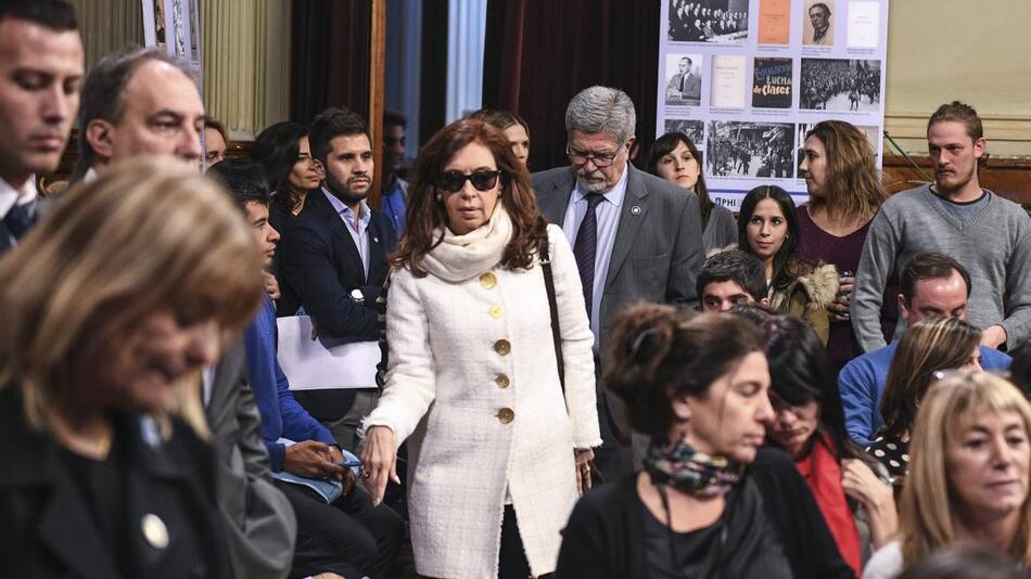 Cristina Kirchner en el Senado (NA)