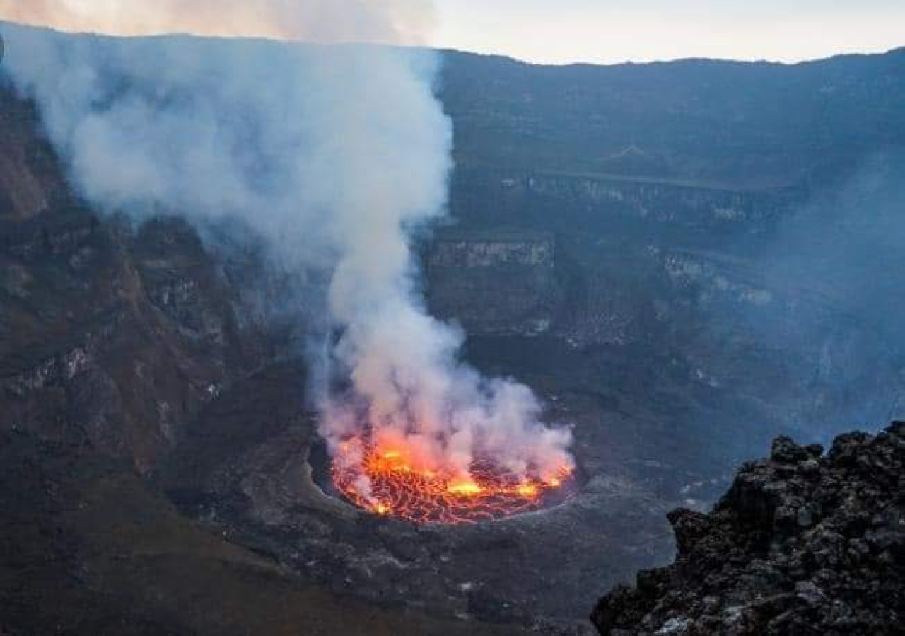 Volcán Krala, el más activo de Islandia. Foto: X/ @GomaFleva