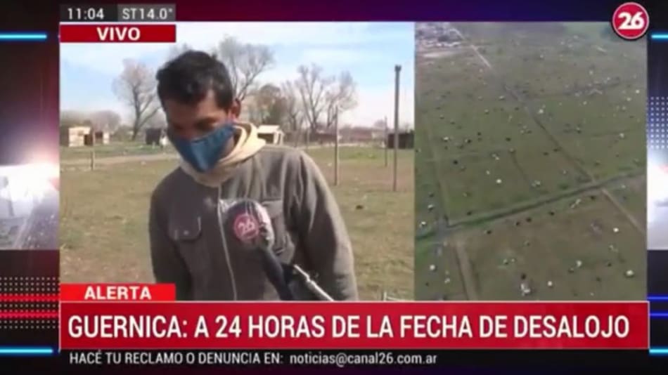Toma de Tierras en Guernica