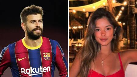 Gerard Piqué y Julia Puig. Foto: Instagram @3geradpique @juliapuiggali.