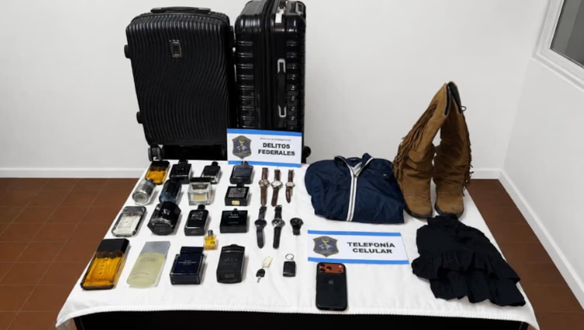 Detención de una viuda negra en Ezeiza.