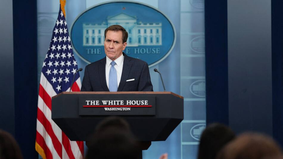 John Kirby, portavoz de la Casa Blanca. Foto: REUTERS.