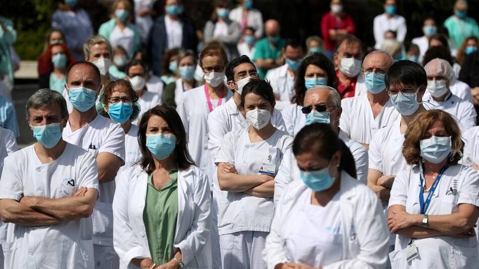 Coronavirus, España, pandemia, médicos, Reuters