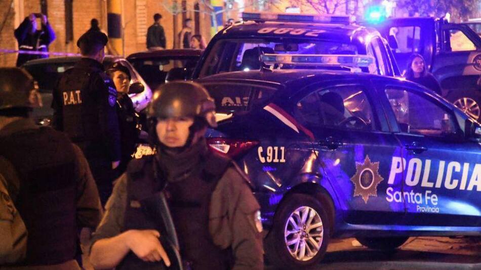 Policía de Santa Fe. Foto: Telam