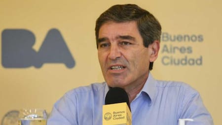 Fernán Quirós, ministro de Salud de la Ciudad, NA