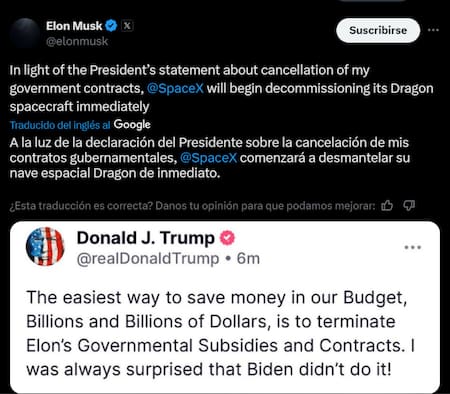 Elon Musk anunció que desmantelará la aeronave Dragon.