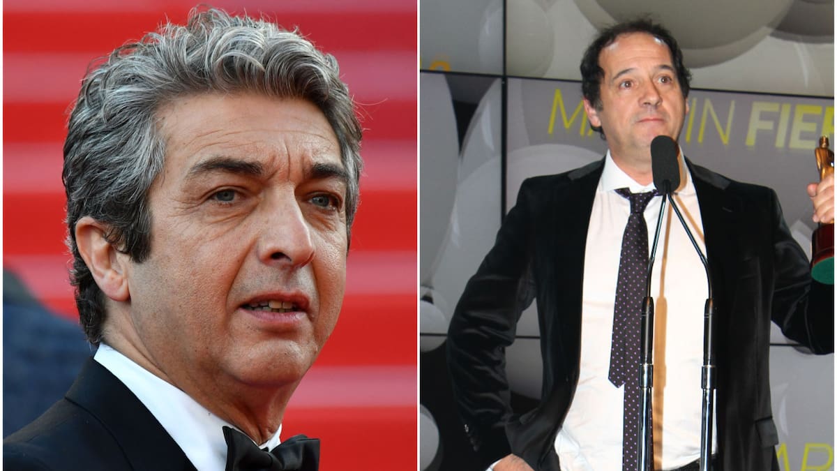Ricardo Darín y Julio Chávez. Fotos: NA.