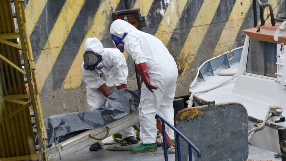 Hallaron un cuerpo en el Riachuelo. Foto: Télam.