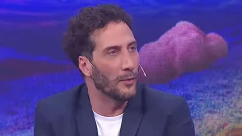 Luciano Cáceres invitado al programa de Flor Peña. Foto: captura de video.