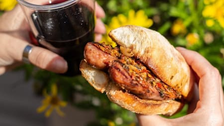 Choripán. Foto: Instagram @xchorix