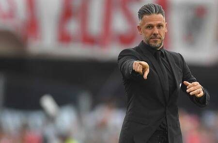 Martín Demichelis, entrenador de River. Foto: Télam