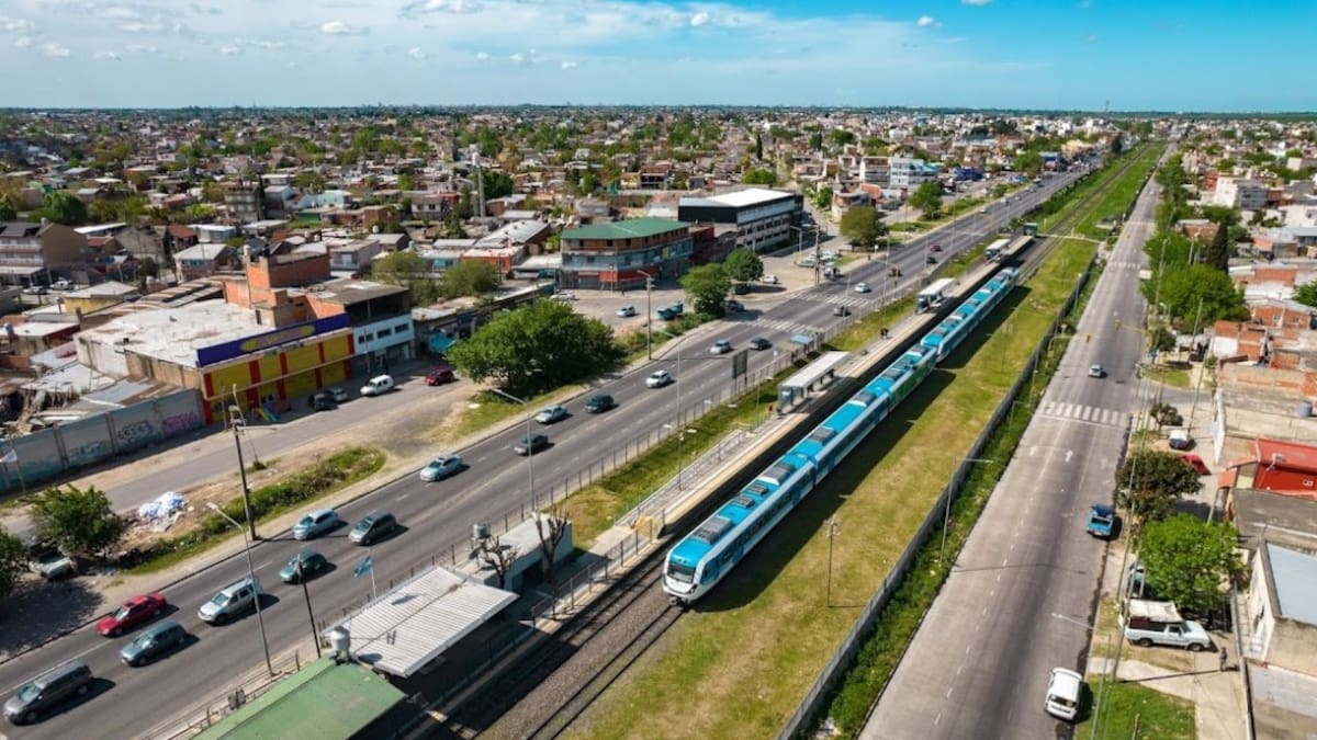 Tren Belgrano Sur.