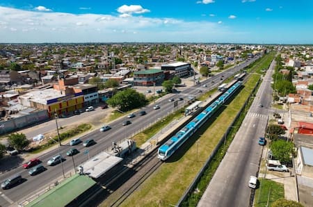 Tren Belgrano Sur.