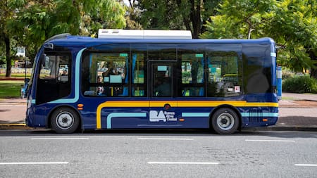 Colectivo eléctrico de CABA