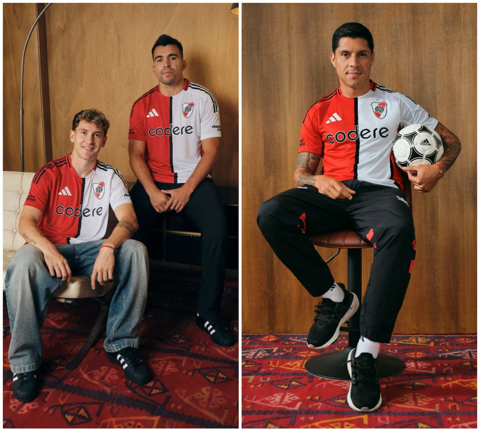 La tercera camiseta de River Plate para 2025. Foto: X @RiverPlate.