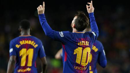 Messi, Barcelona vs. Leganés, Reuters