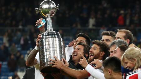 Festejo de River de la Copa Libertadores (Reuters)