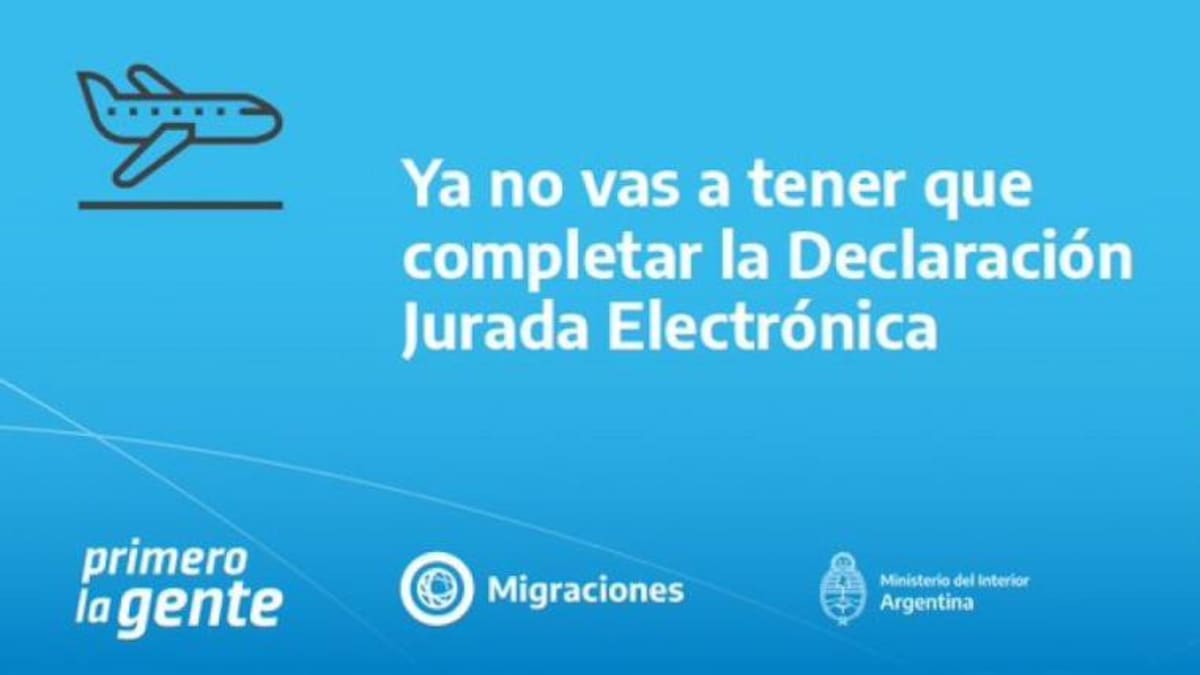 Declaración jurada para viajes al exterior. Foto: @florcarignanook.