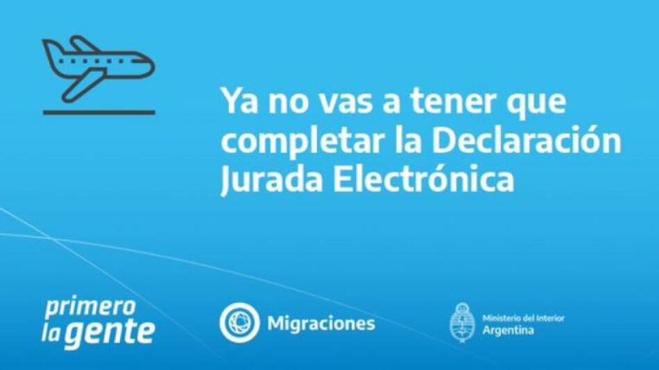 Declaración jurada para viajes al exterior. Foto: @florcarignanook.