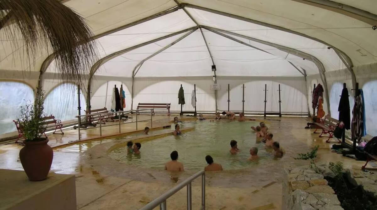 Las termas de San Clemente del Tuyú. Foto: Termas Marinas.