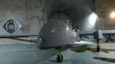 Drones iraníes. Foto: REUTERS