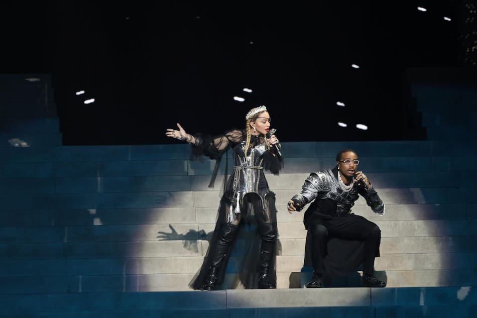 Madonna - Presentación en Eurovision Reuters