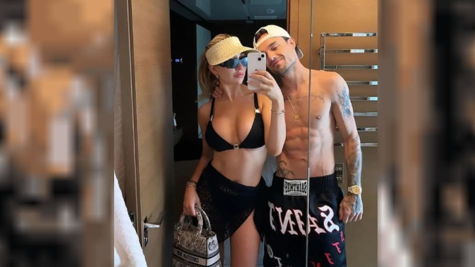 Última foto de Katie Cassidy y Liam Payne