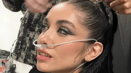 María Becerra pasó un mal momento en Bolivia. Foto: NA.