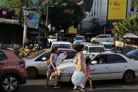 Ciudad del Este, Paraguay. Foto: NA.
