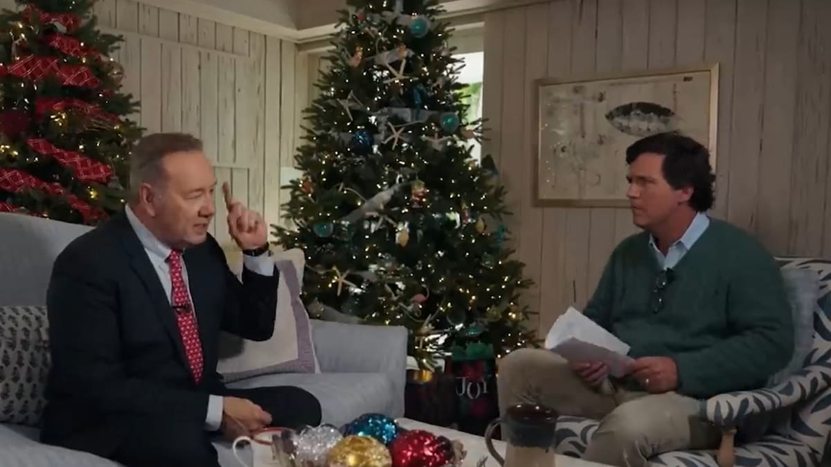 Foto: Kevin Spacey en The Tucker Clarkson interview
