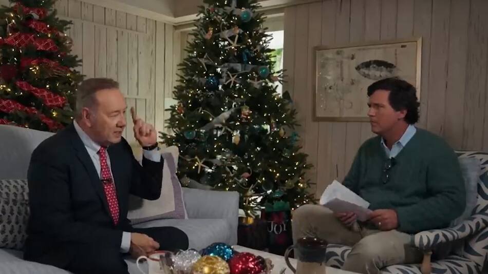 Foto: Kevin Spacey en The Tucker Clarkson interview