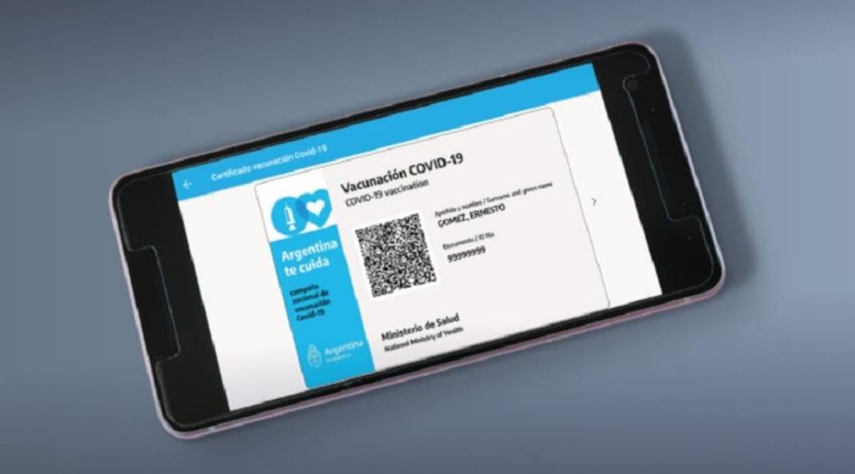 El país acreditará la vacunación de forma internacional a través de la App Mi Argentina