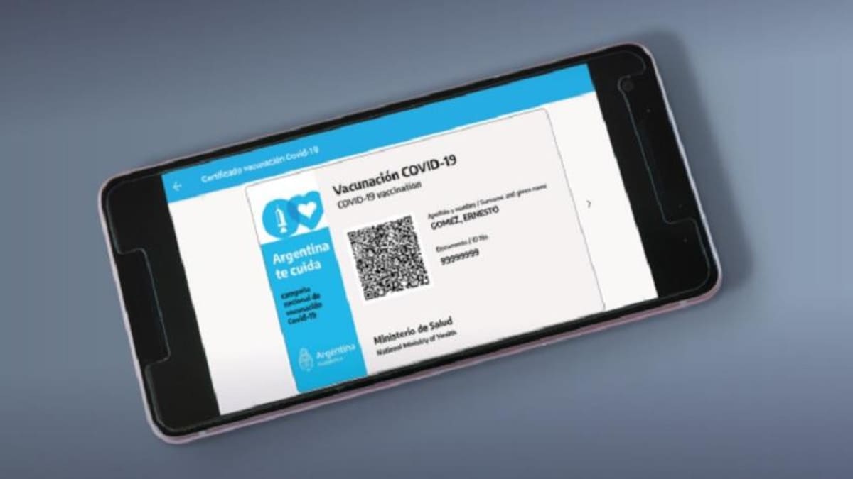 El país acreditará la vacunación de forma internacional a través de la App Mi Argentina