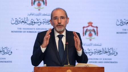 Ayman Safadi, ministro de Exteriores de Jordania. Foto: REUTERS.